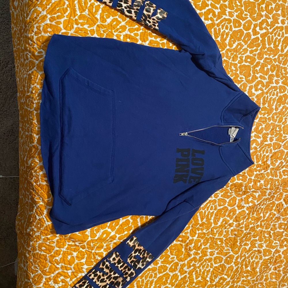 VS PINK quarter zip jacket